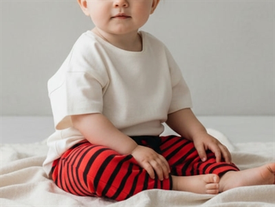 Soft Gallery Isac pants flame scarlet ribbon big